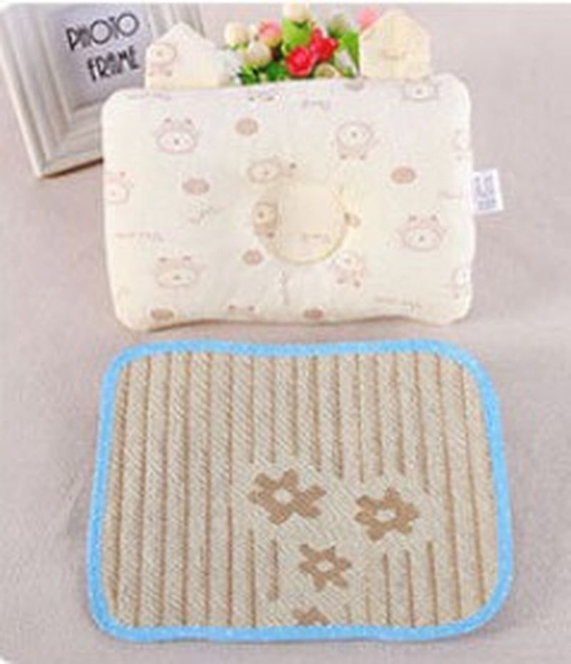 The Newborn Baby Infant Baby Pillow Pillow anti Migraine Pillow Drill Amianthus Memory Cotton Pillow