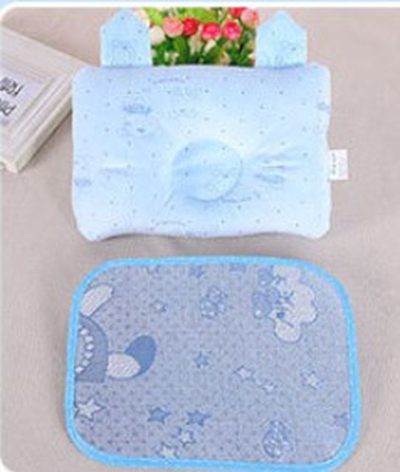 The Newborn Baby Infant Baby Pillow Pillow anti Migraine Pillow Drill Amianthus Memory Cotton Pillow