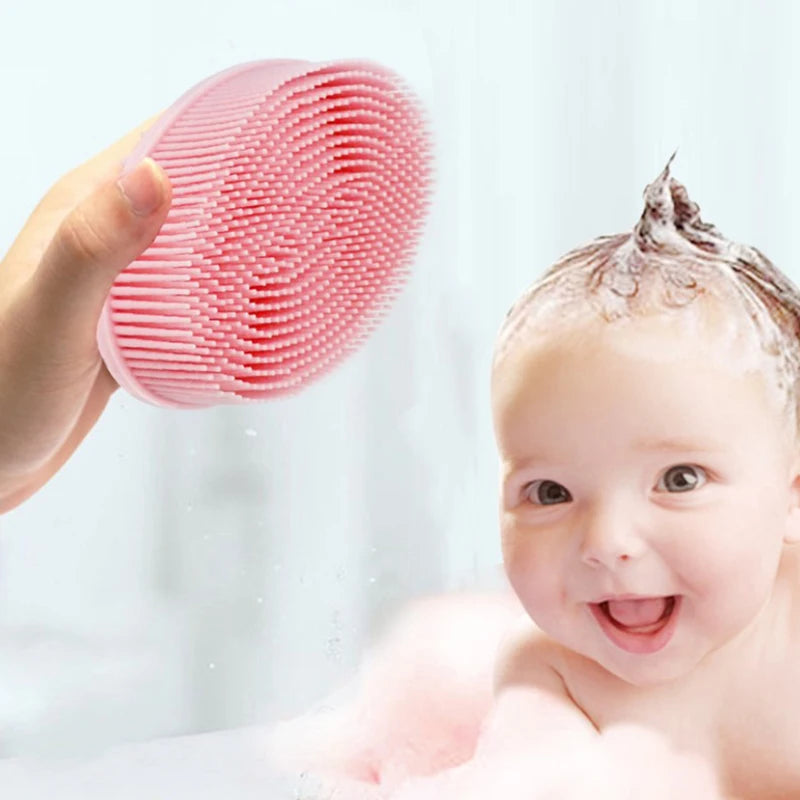 Revitalize Your Bath Time with the Silicone Body Brush - Perfect for Gentle Exfoliation and Massage!