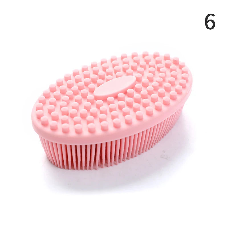 Revitalize Your Bath Time with the Silicone Body Brush - Perfect for Gentle Exfoliation and Massage!