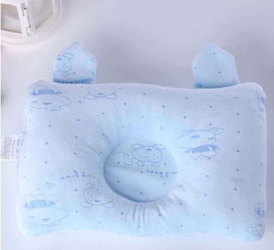 The Newborn Baby Infant Baby Pillow Pillow anti Migraine Pillow Drill Amianthus Memory Cotton Pillow